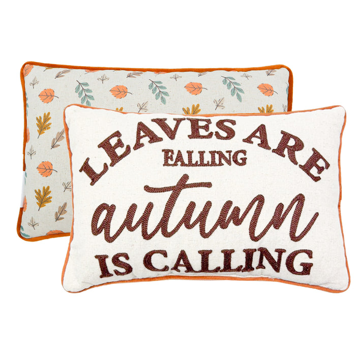 HomeStyles Printed Reversible Cushion, 14-in x 9-in.