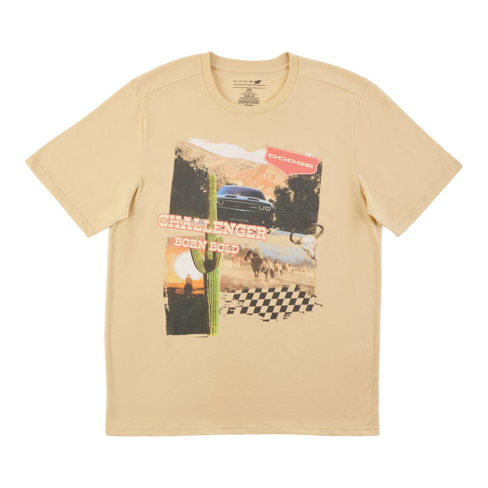 T-shirt à col rond et manches courtes sous licence pour hommes