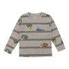 T-shirt imprimé à manches longues Style universitaire MONKEY BARS pour tout-petits