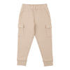 Pantalon de jogging cargo de style universitaire de couleur unie MONKEY BARS pour tout-petits