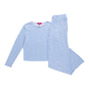 Carisma Women's Long Sleeve Pointelle PJ Set, 2-Piece