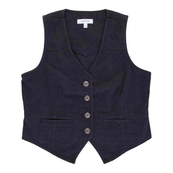 mySTYLE Women's Denim Vest