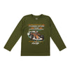 SURVIVAL GEAR Boys' Varsity Screen Print Long Sleeve T-Shirt