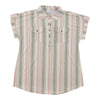 mySTYLE Women's Short Sleeve Collared Top