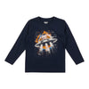 MONKEY BARS Toddler Boys' Varsity Printed Long Sleeve T-Shirt