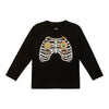 Toddler Boys' Novelty Printed Long Sleeve T-Shirt