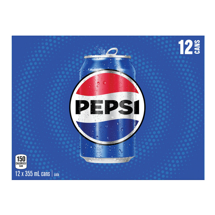 Boisson gazeuse Pepsi, 355 ml, emb. de 12