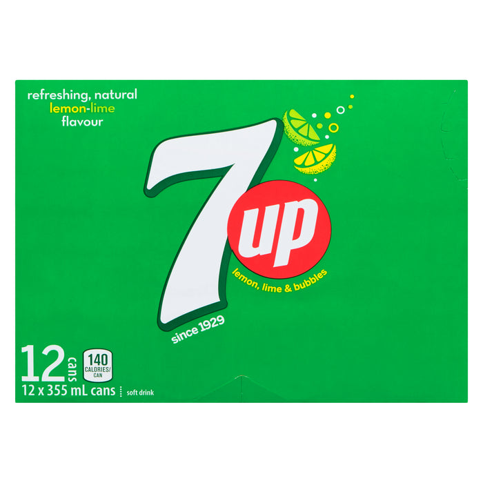 7 Up, emb. de 12, 355 ml