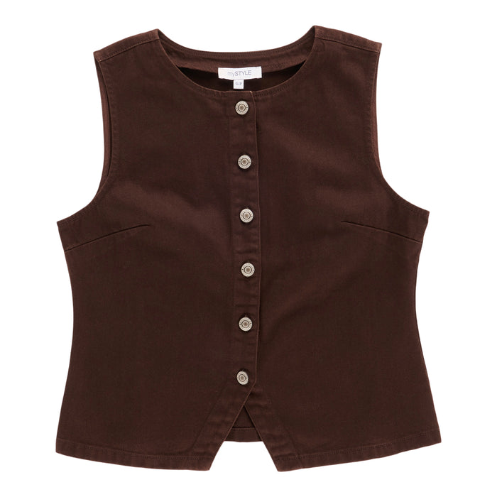 Gilet en denim mySTYLE pour femmes
