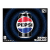 Boisson gazeuse Zéro Sucre Pepsi, 355 ml, emb. de 12