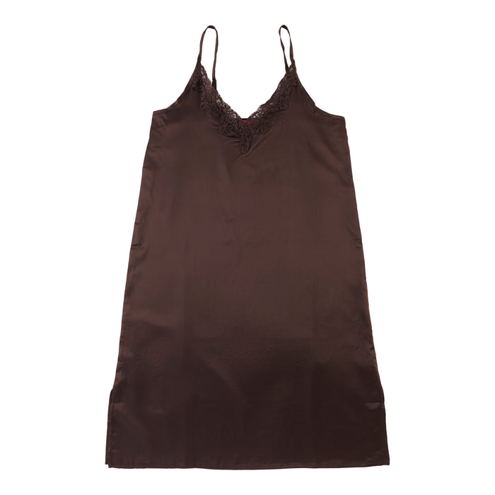 Chemise de nuit satinée Carisma pour femmes