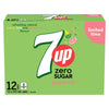 Boissons gazeuses 7 Up zéro sucre au pamplemousse, emb. de 12, 355 ml