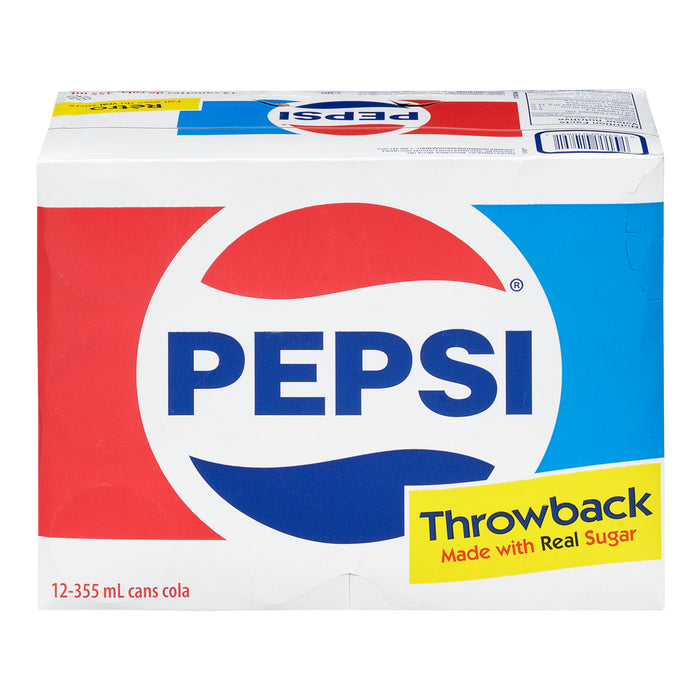 Boissons gazeuses Pepsi Rétro, emb. de 12, 355 ml