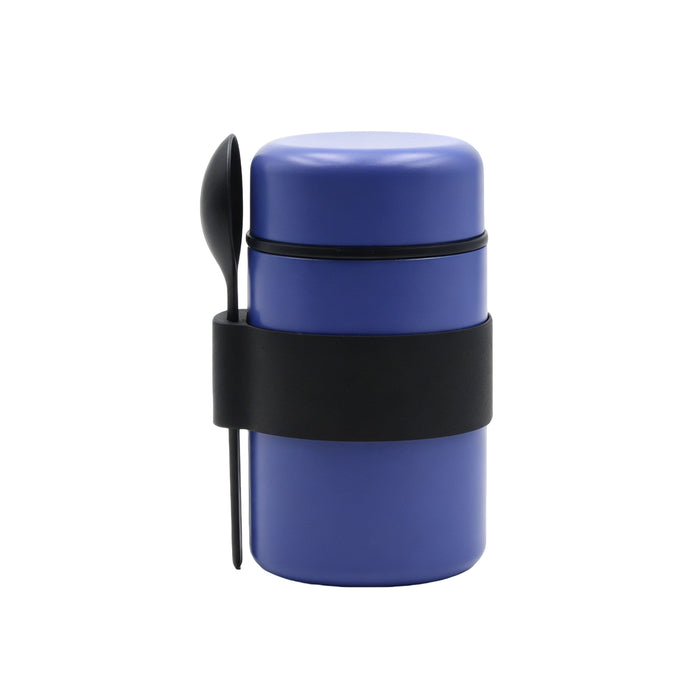 Pot en acier inoxydable avec cuillère HomeStyles, 600 ml