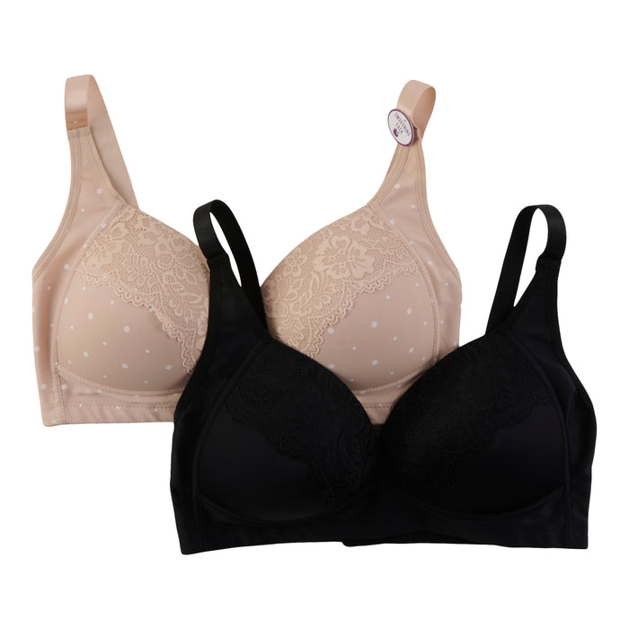 Soutiens-gorge taille plus Gloria Vanderbilt pour femmes, emb. de 2, assortiment
