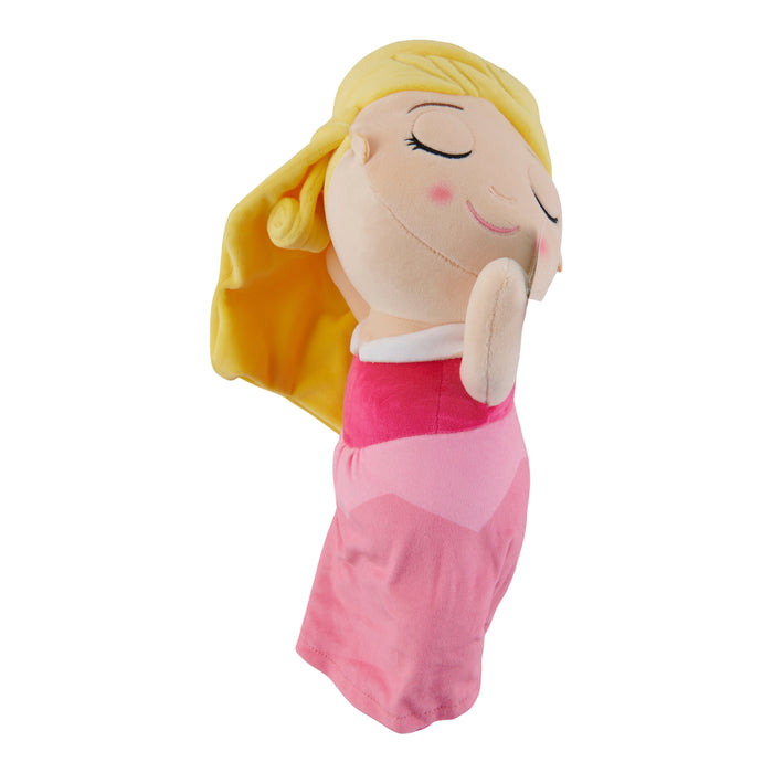 Disney Sleeping Baby Aurora Plush, 16-in x 8-in x 5-in.