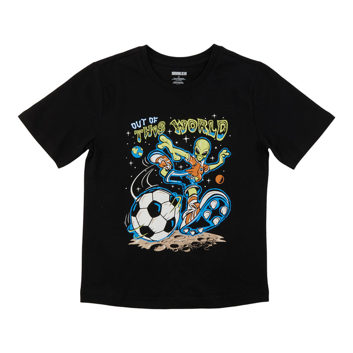 SURVIVAL GEAR Boys' Varsity Printed Short Sleeve T-Shirt