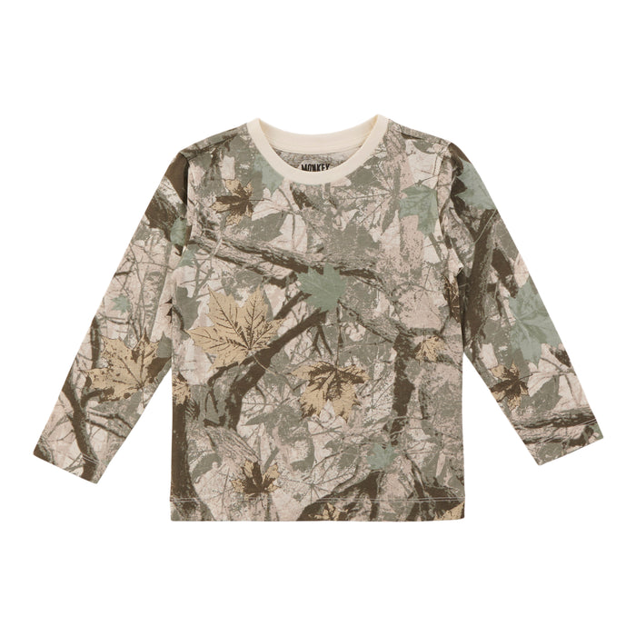 MONKEY BARS Toddler Boys' Varsity Printed Long Sleeve T-Shirt