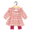 MONKEY BARS Infant Girls' Autumn Flair Long Sleeve Dress Set, 3-Piece, 3-24 Month