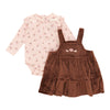 MONKEY BARS Infant Girls' Autumn Flair Long Sleeve Jumper Set, 2-Piece, 3-9 Month