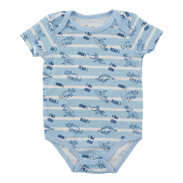 Infant Boys' Short Sleeve Printed Onesie, 3-24 Month