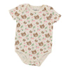 Infant Girls' Short Sleeve Printed Onesie, 3-24 Month