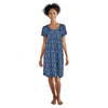 Robe de nuit longueur genou ornée de picots Carisma pour femmes