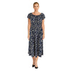 Robe mi-longue à surplis lily morgan pour femmes