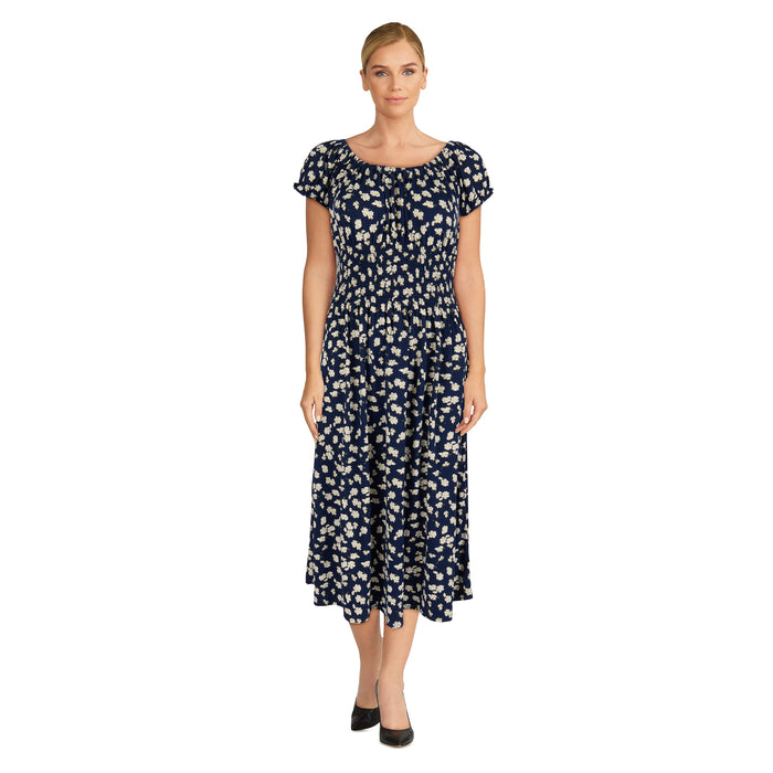 Robe mi-longue à surplis lily morgan pour femmes
