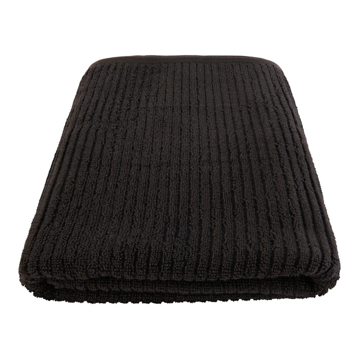 Drap de bain côtelé HomeStyles, 34 po x 64 po