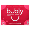 Bubly Boisson à Base d'Eau Pétillante Framboise, emb. de 12, 355 ml