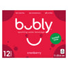 Bubly Boisson à Base d'Eau Pétillante Canneberge, emb. de 12, 355 ml
