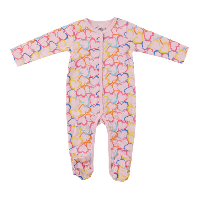 Infant Girls' Long Sleeve Printed Sleeper, 3-24 Month