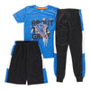 Boys' Printed Short Sleeve Tricot Set, 3-Piece