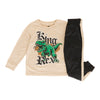 Ensemble de tee-shirts à manches longues imprimés pour tout-petits, 2 pièces