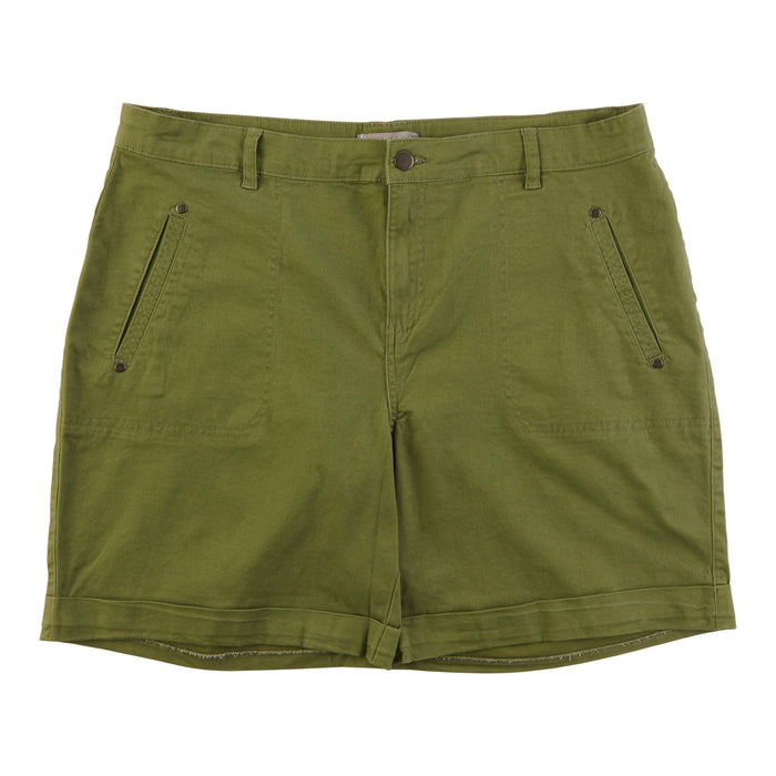 Women's Stretch Twill Shorts, Assorted