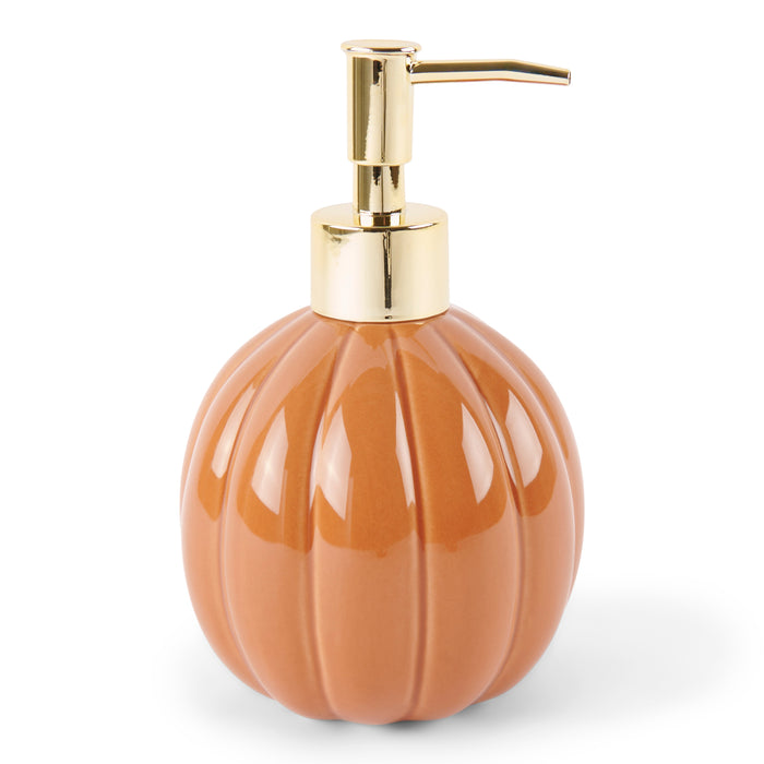 Distributeur de savon en forme de citrouille HomeStyles, 8 po x 4 po