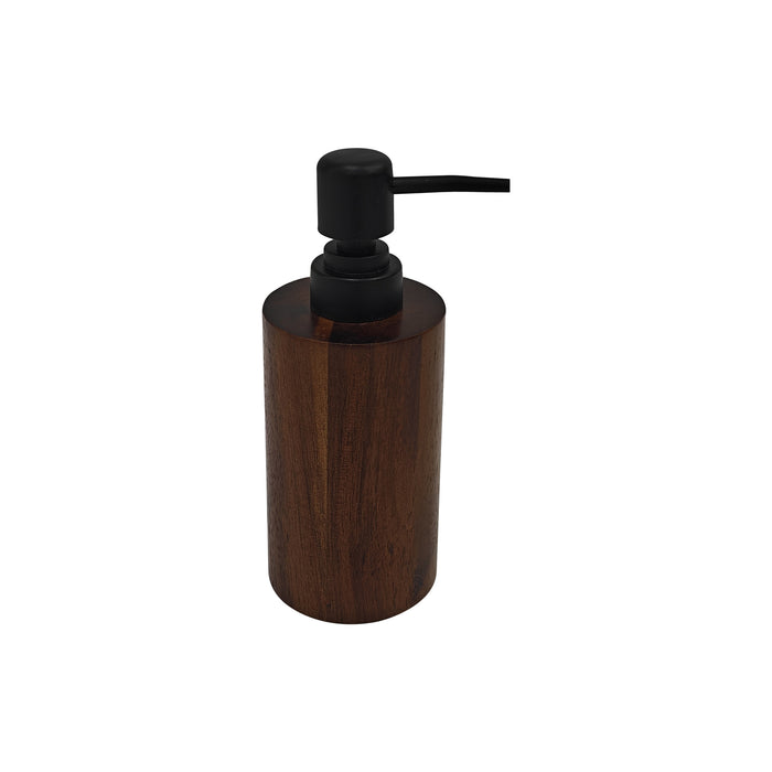Distributeur de savon en bois HomeStyles, 2,6 po x 2,6 po x 6,5 po