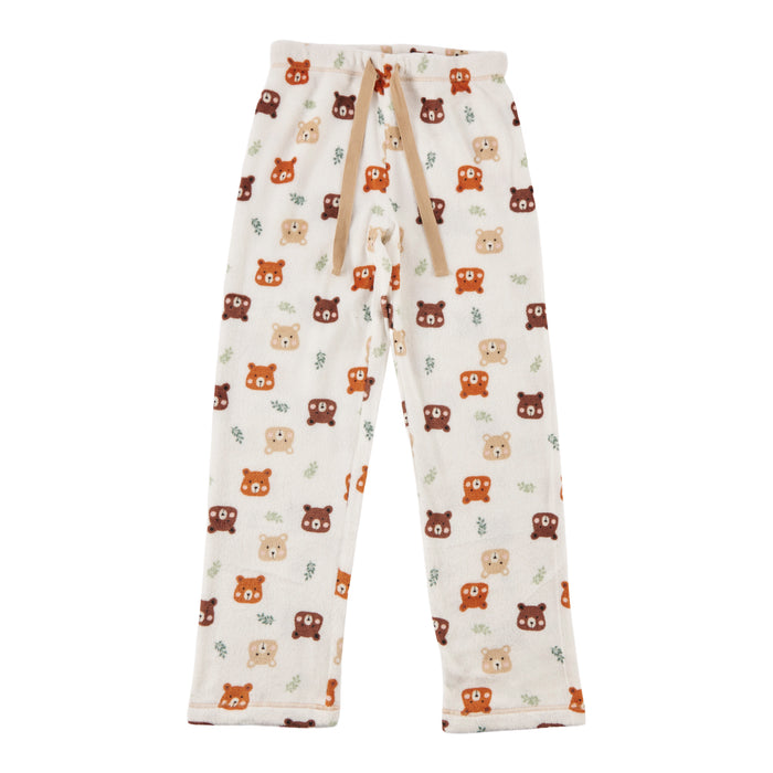 Pantalon de pyjama doux et pelucheux pour femmes, assortiment