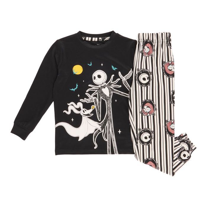 Toddler Boys' Licensed The Nightmare Before Christmas Long Sleeve Pajama Set, 2-Piece