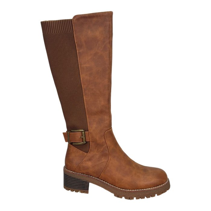 Bottes hautes confort extensibles lily morgan pour femmes