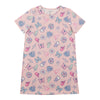 BELLA & BIRDIE Girls' Printed Short Sleeve Sleepshirt