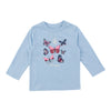 T-shirt à manches longues à imprimé Inspiration automnale MONKEY BARS pour bébés filles, 12 à 24 mois