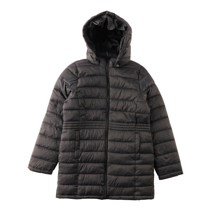 mySTYLE Women's Long Line Puffer Jacket