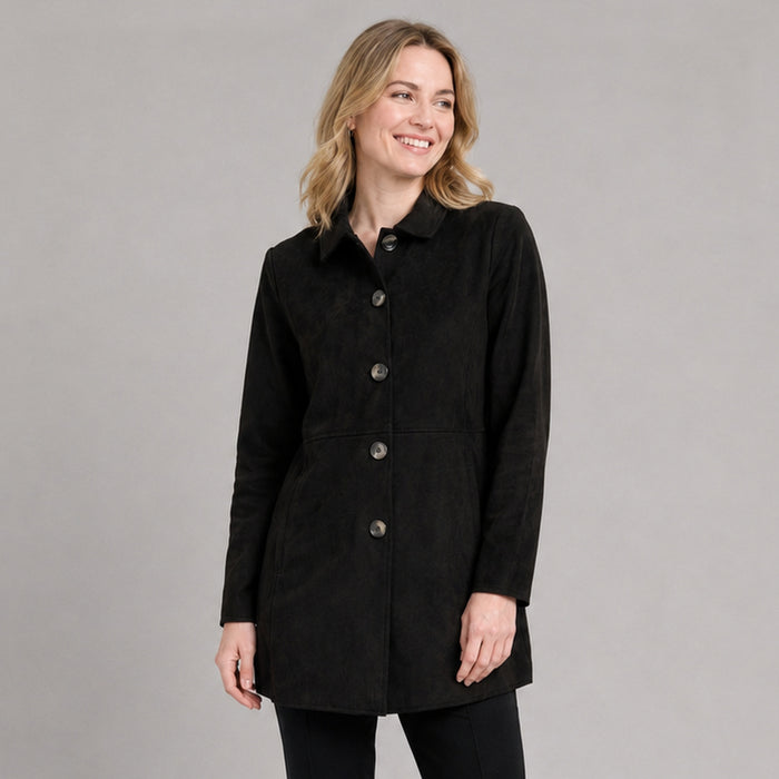 lily morgan Women's Florence Faux Suede Jacket