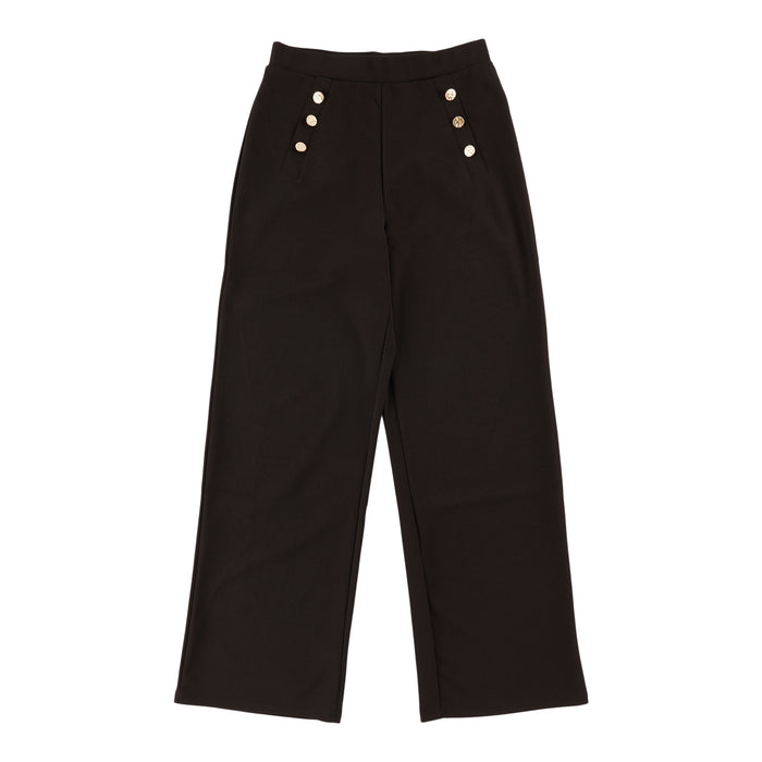 lily morgan Women's Button Detail Crepe Pants