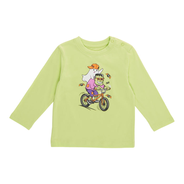 T-shirt imprimé à manches longues de fantaisie unisexe pour bébés, 12 à 24 mois
