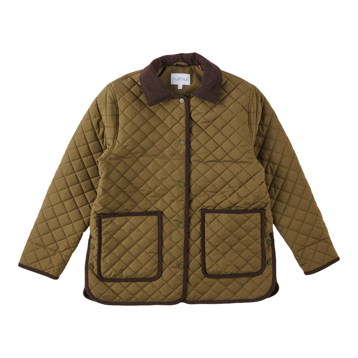 mySTYLE Women's Harvest Corduroy Barn Jacket