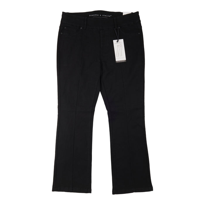 Pantalon évasé à enfiler taille plus pour femmes