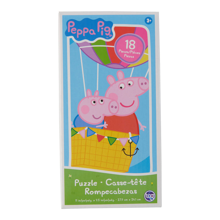 Peppa Pig Puzzles, Assorted, 15-in x 11.3-in, 18 to 24 Pieces